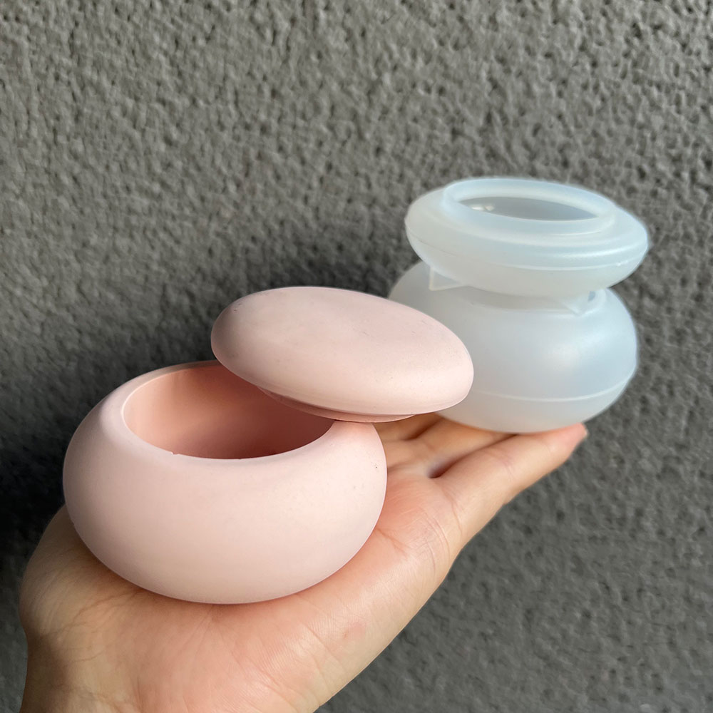 Candle Supplies Jars - Caixa De Armazenamento Redonda para DIY,
