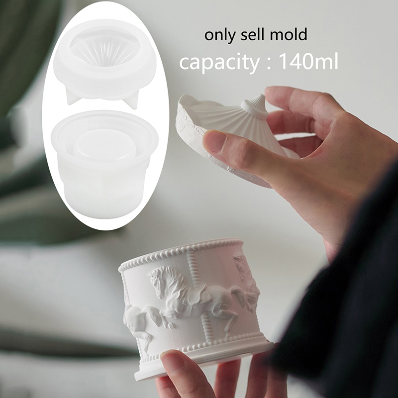 Jarra de armazenamento de carr - Candle Supplies Jars avaliação e preço