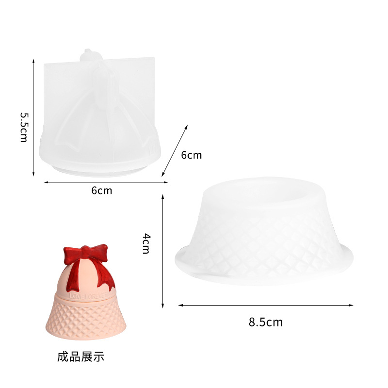 Molde de Silicone em Formato d - Candle Supplies Jars avaliação e preço