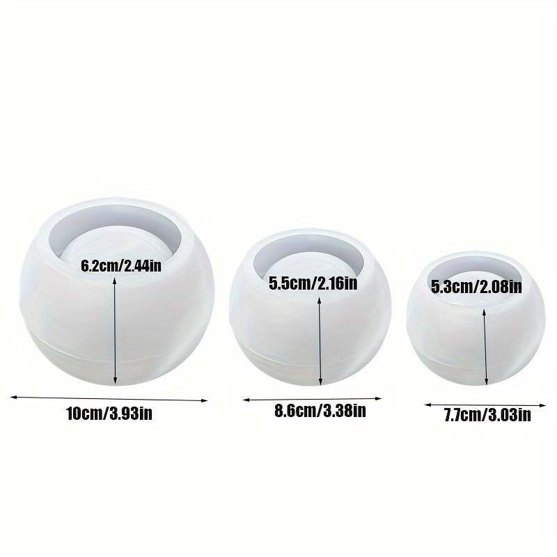 Molde de Silicone Redondo para - Candle Supplies Jars avaliação e preço