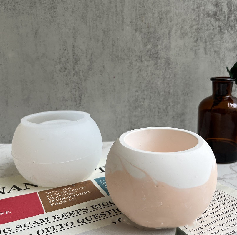 Rodada Vela Concreta Jar Silic - Candle Supplies Jars avaliação e preço